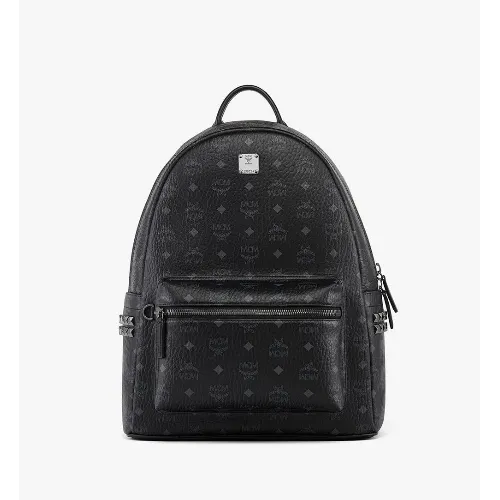 MCM Stark Side Studs Backpack in Visetos