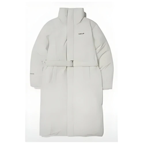 EIDER カシミアコート女性W/Sロングダウンジャケット_OATMEAL GREY