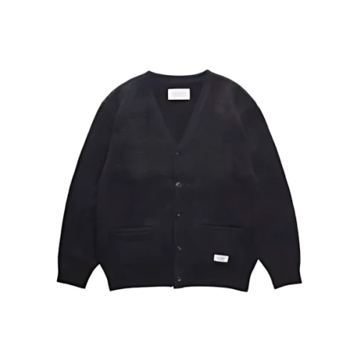 WACKO MARIA MARBLE MOHAIR KNIT CARDIGAN/PURPLE