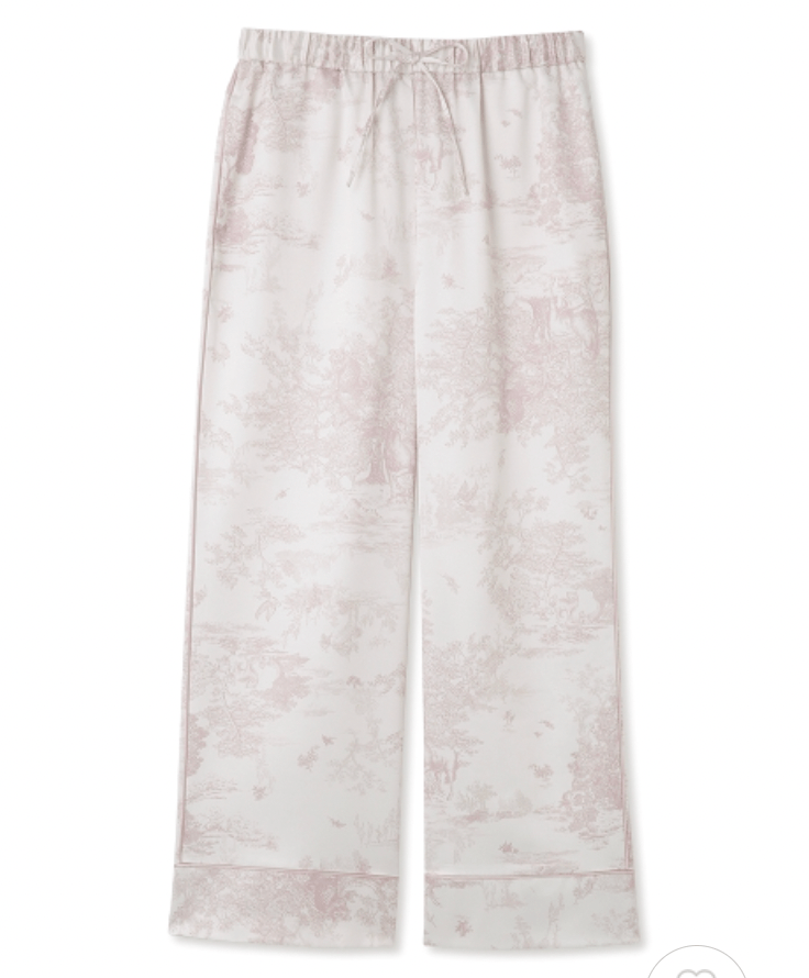 SNIDEL HOME 【Warm Satin】トワルドジュイプリントシリーズロングパンツ