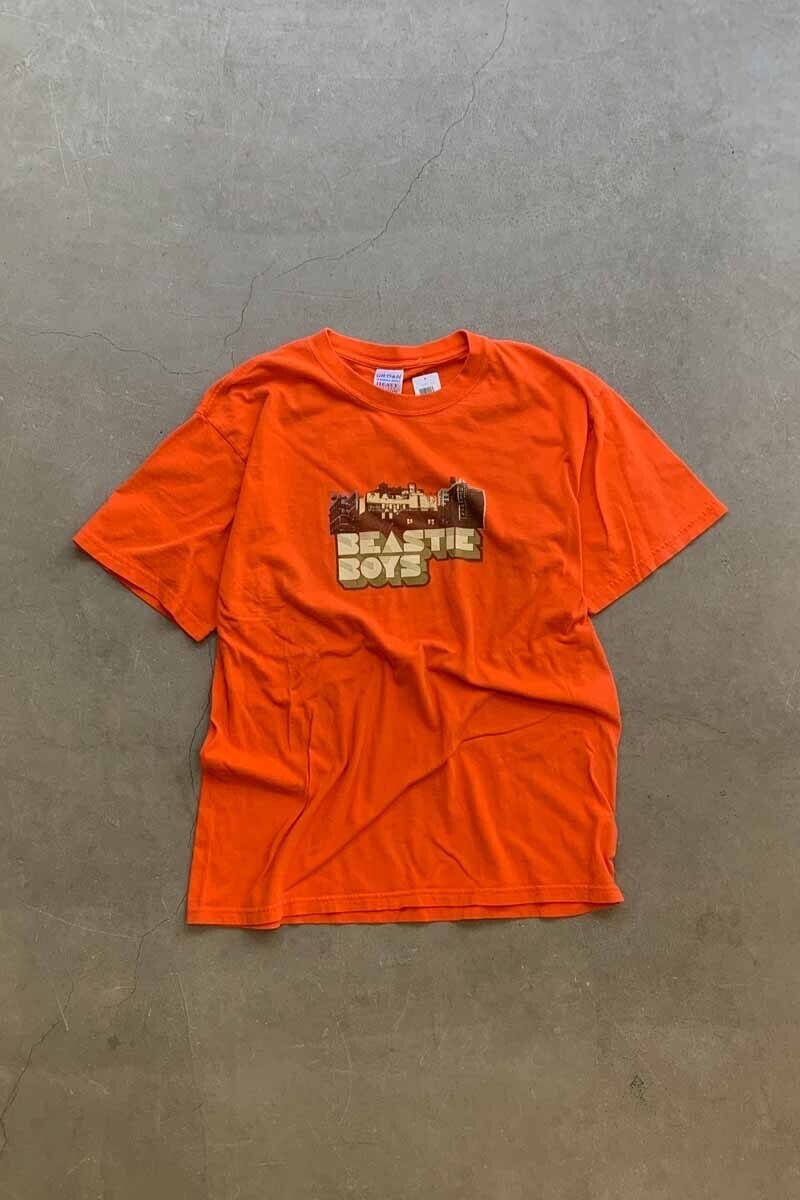 GILDAN 04'S S/S BEASTIE BOYS PRINT HIP HOP T-SHIRT