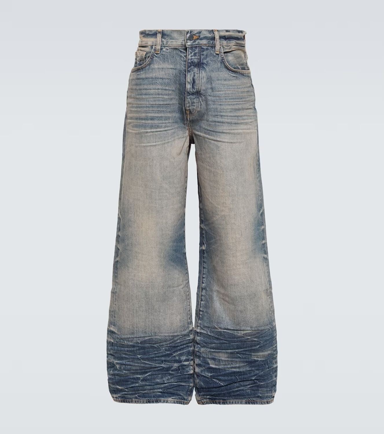 AMIRI AMIRI バギーワイドレッグジーンズ