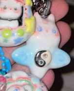 Sugar Scoop Ceramic Key Chain