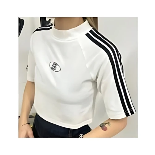SLOPPY SロゴモックネックラインTEE