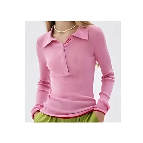 Mardi Mercredi RIBBED KNIT SLIMFIT TOP