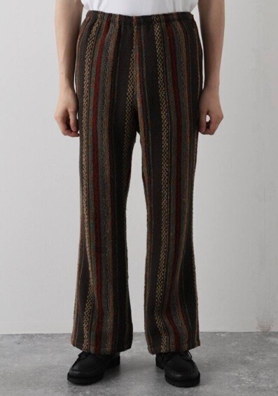 NEEDLES W.U. Boot-Cut Pant - W/AC/N Mult