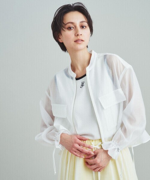 GRACE CLASS バックコンシャスブルゾン