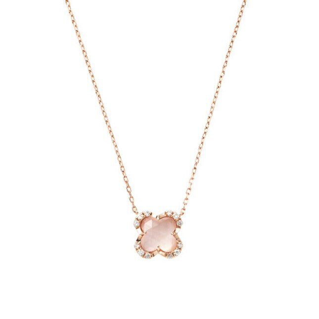 Vendome Aoyama ローズクォーツ ネックレス