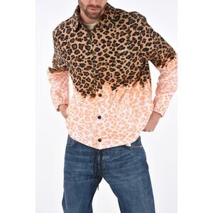 MSGM Spotted Denim Jacket