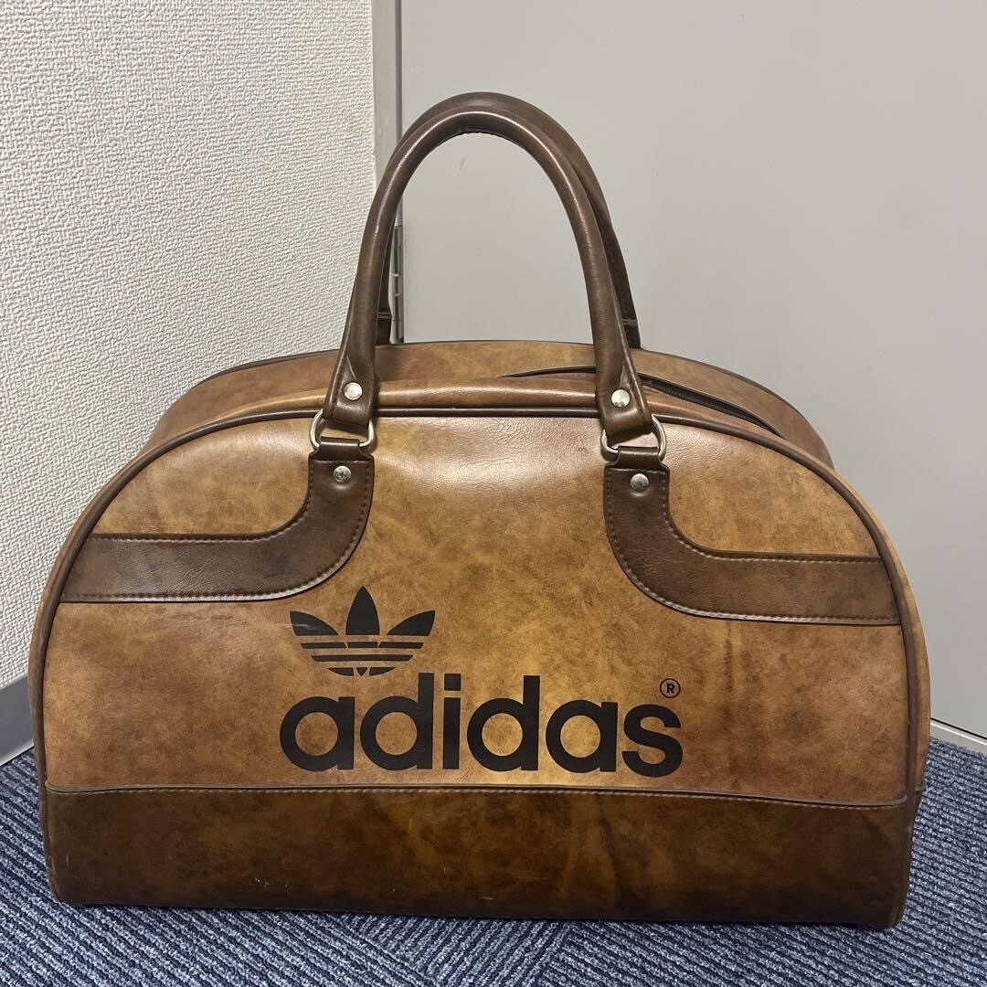 adidas 70s old adidas Peter black ボストンバッグ