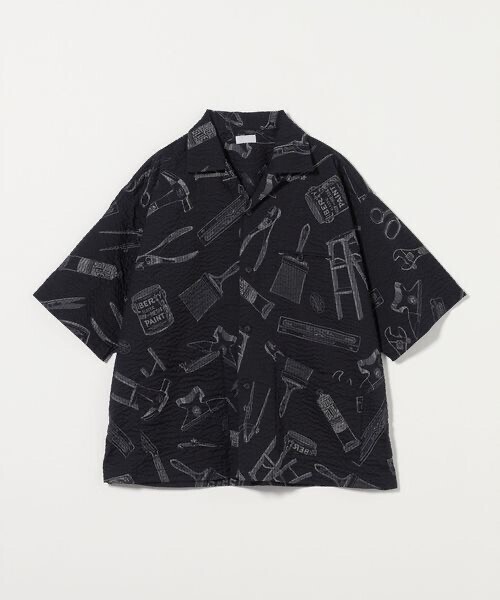 FILL THE BILL OPEN COLLAR TOOL SHIRT