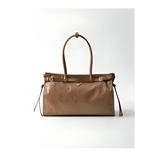 PRADA プラダ ボニー ラージ レザー ハンドバッグ