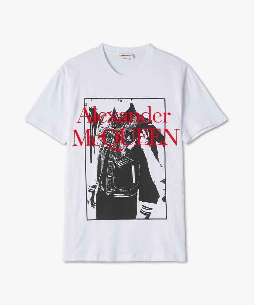 Alexander McQueen Atelier Logo Short Sleeve T-shirt