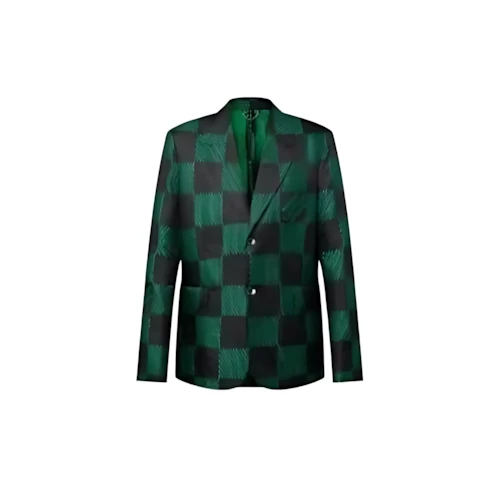 LOUIS VUITTON ダミエナイロンテーラードジャケット