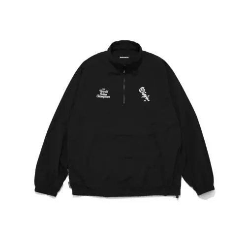 GOD SELECTION XXX GSX Logo Half-Zip Pullover Track Jacket