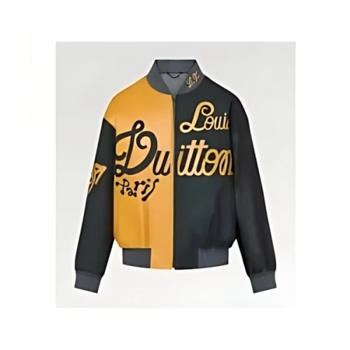 LOUIS VUITTON Mix Canvas Leather Bomber