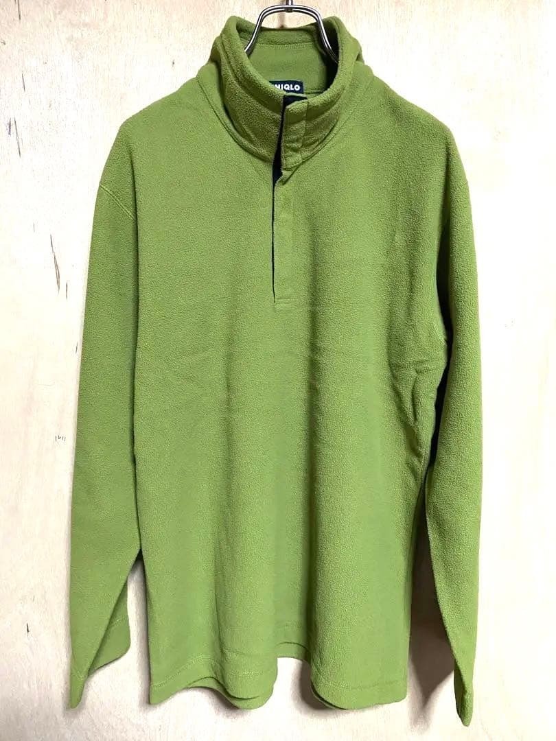 UNIQLO フリース ハーフスナップ