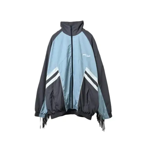MARTINE ROSE FRINGE TRACK JACKET