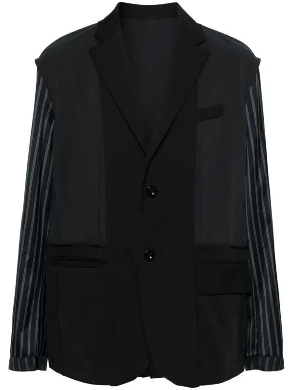 sacai Inside-Out Panelled Blazer