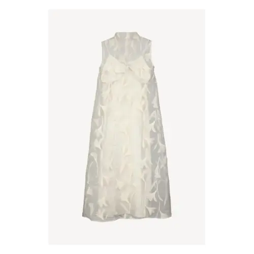 Acka. sheer flower one-piece