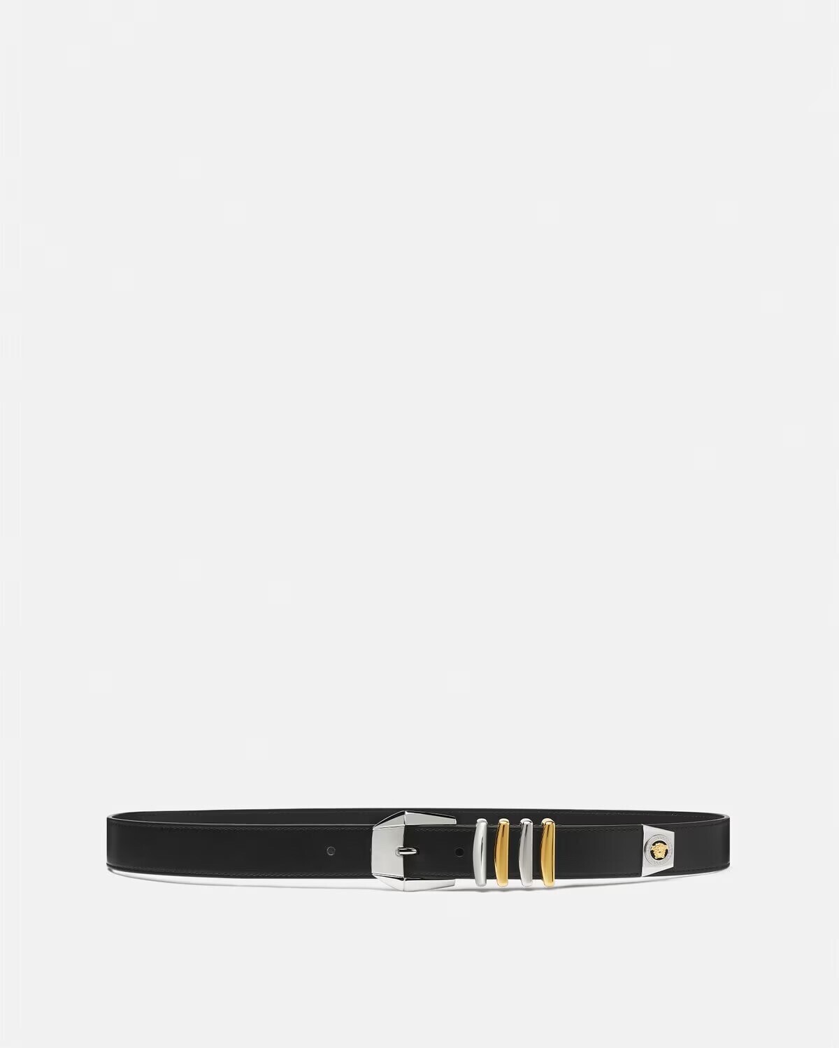Versace メドゥーサ ヘリテージ レザー ベルト 3 CM