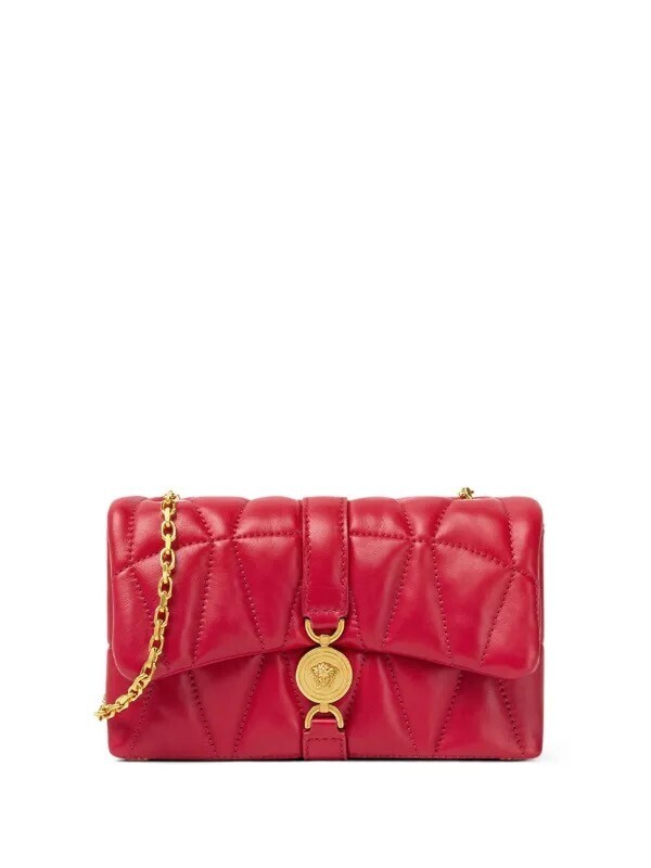 Versace Kleio キルティング ショルダーバッグ