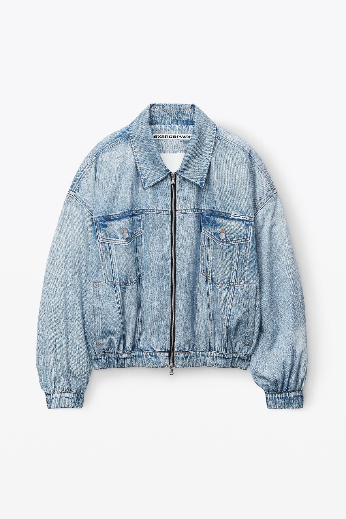 Alexander Wang プリントデニム トラックジャケット
