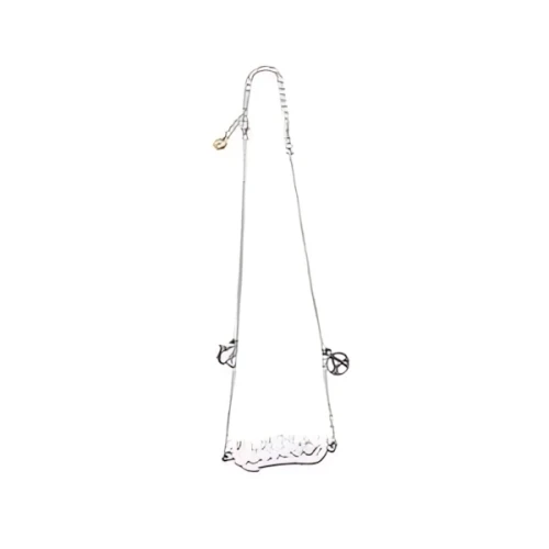 EFFECTEN utility plate chain necklace ネックレス