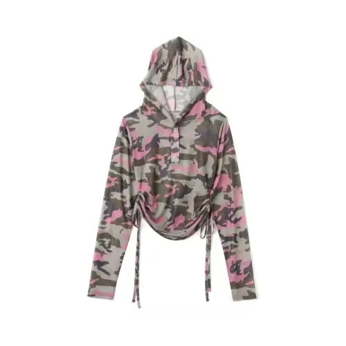 atmos pink pink See-through Hoodie