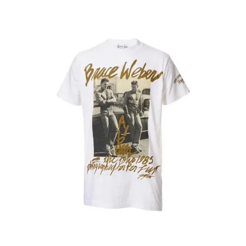 VINTAGE 80s White tiger Photography by Bruce Weber t shirt