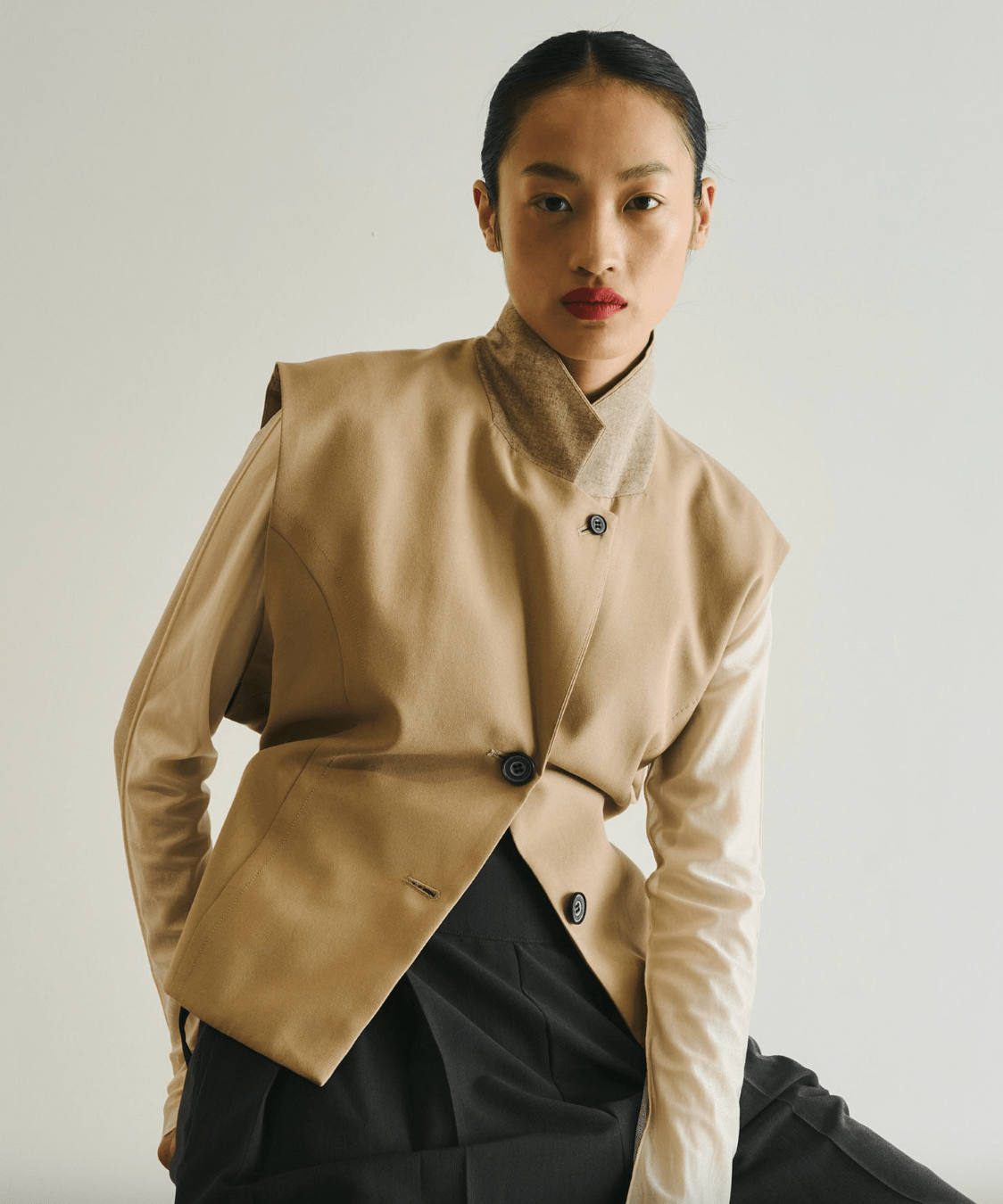 UNITED TOKYO French Sleeve Tailored Gilet