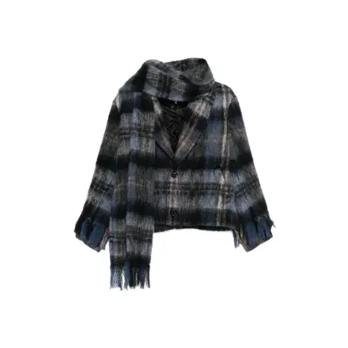 LOEWE チェック ジャケット