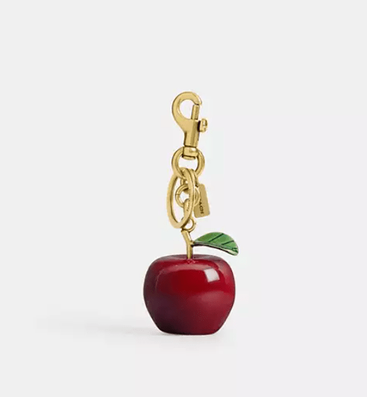 COACH スモール アップル バッグ チャーム
