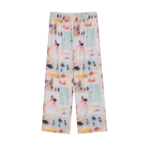 TYPESERVICE YOSIGO X TSW Print Pants (Pink)