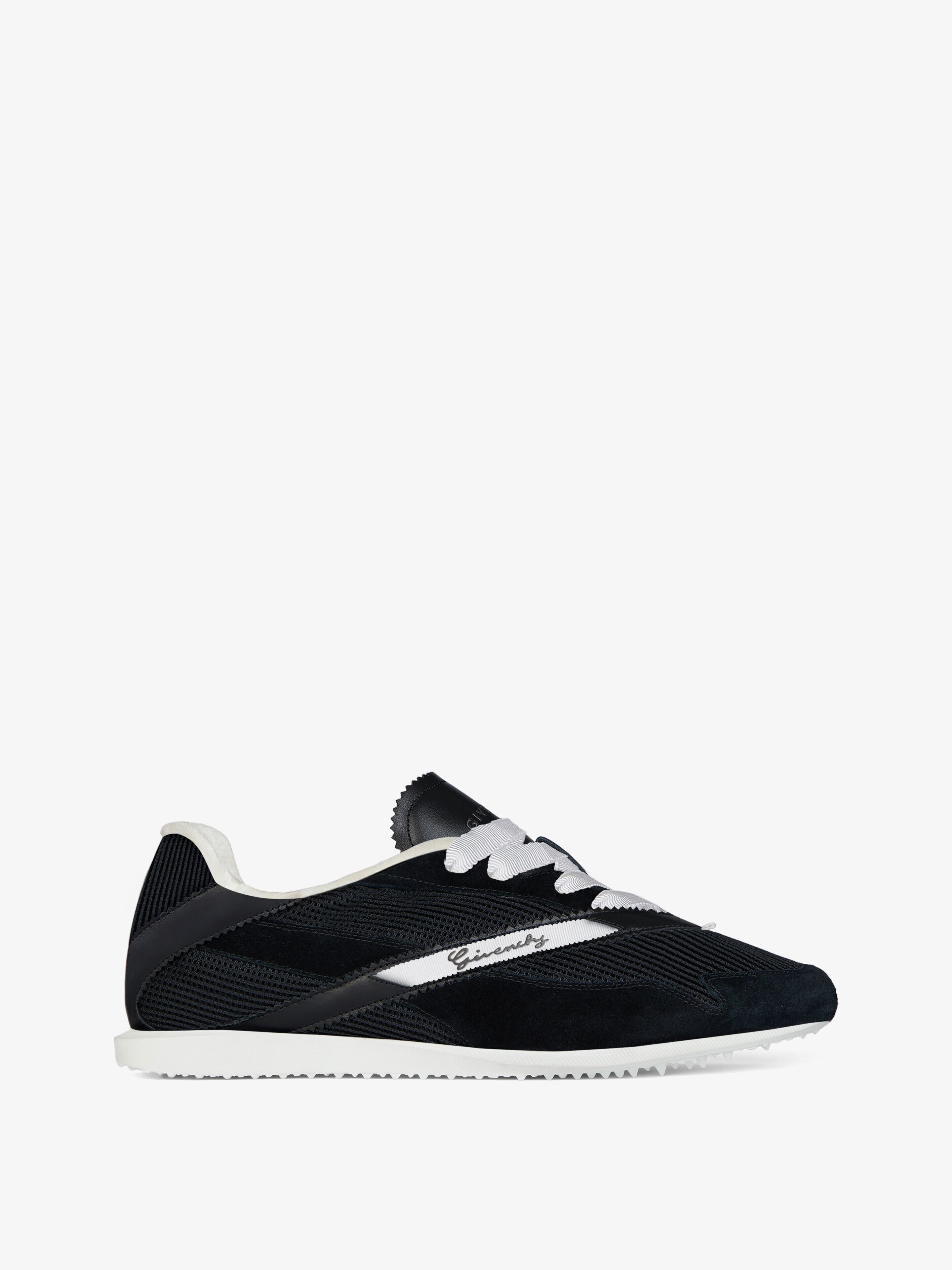 GIVENCHY ランナースニーカー メッシュ、スエード&レザー