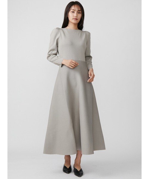 TONAL フレアフォルムニットワンピース