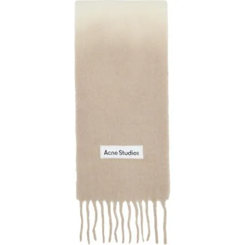 Acne Studios ウール フリンジスカーフ