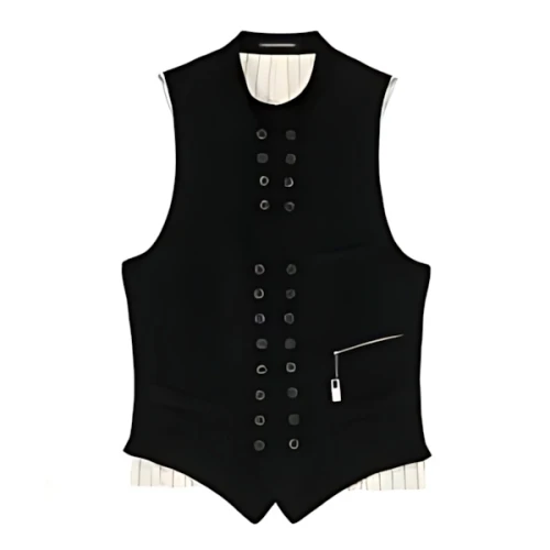 Yohji Yamamoto W/TUXIDO STAND 24BS VEST