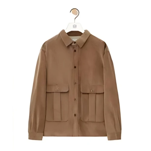 LOEWE オーバーシャツ（コットン&カシミヤ）