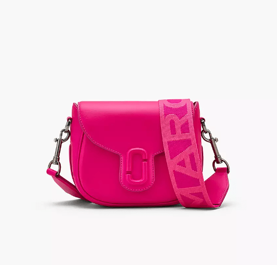 MARC JACOBS ザ レザー カバード J マーク サドル バッグ スモール