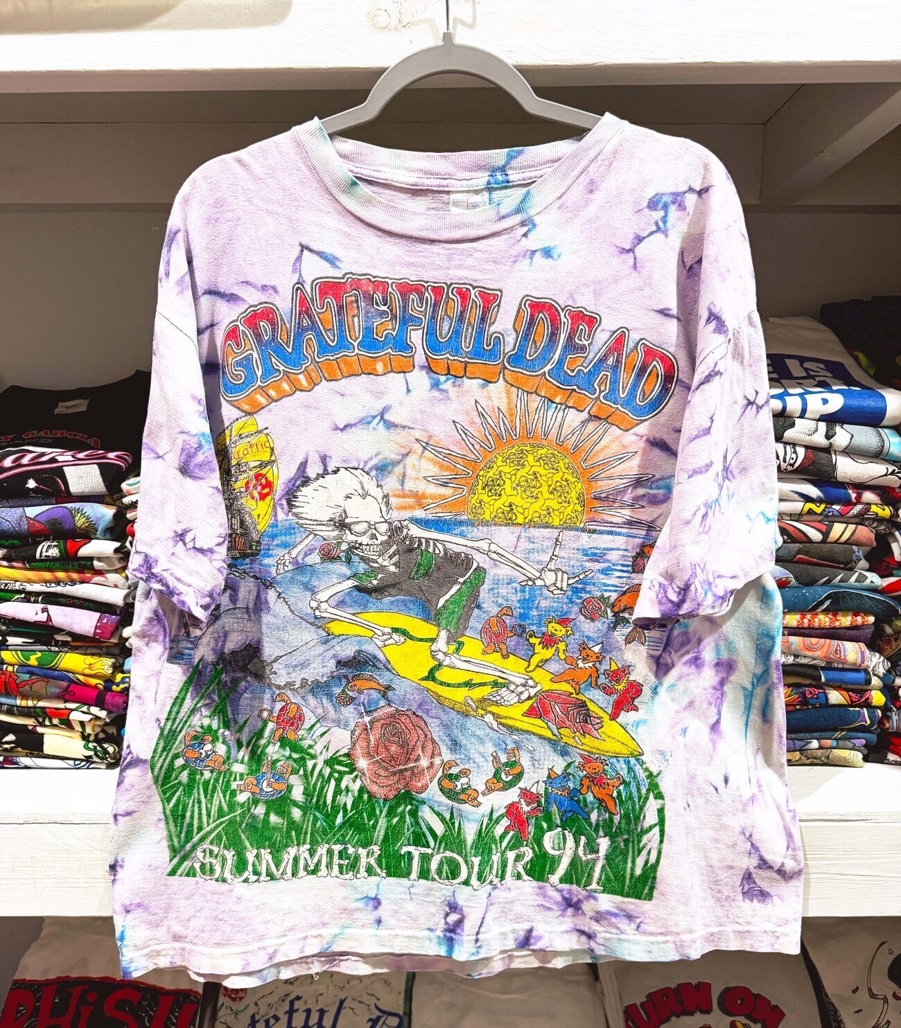 vintage GRATEFUL DEAD 1994 SUMMER TOUR LOT T-SHIRT