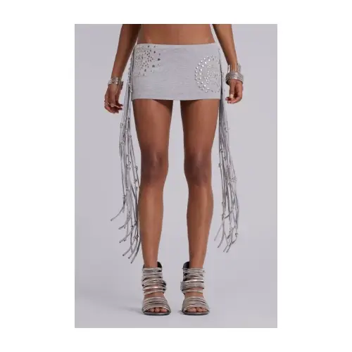 Jaded London Sita Studded Mini Skort
