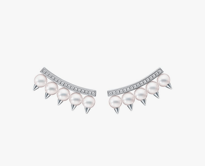 TASAKI デインジャー プラス ダイヤモンド パヴェ イヤリング