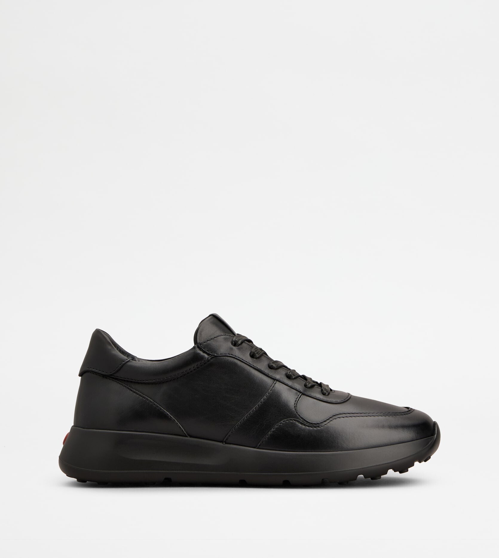 TOD'S レッド ドット レザー スニーカー