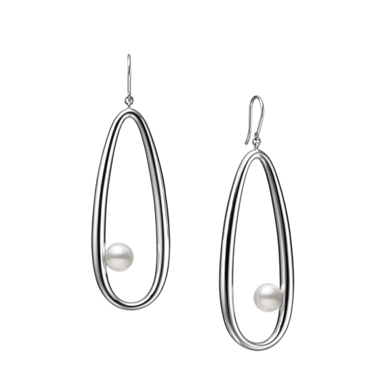 MIKIMOTO Moon Dewピアス