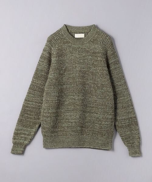 UNITED ARROWS YAMAGATA ペーパー アゼ クルーネックニット