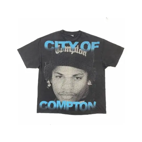 VINTAGE RUTHLESS RECORDS EASY E COMPTON 半袖Tシャツ
