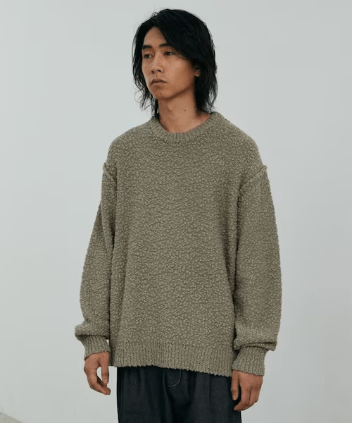 LIDNM COTTON SLUB REVERSIBLE KNIT