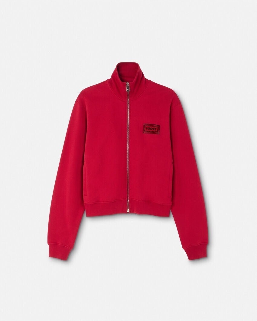 Versace ジッパー スウェットシャツ 90S ヴィンテージ ロゴ