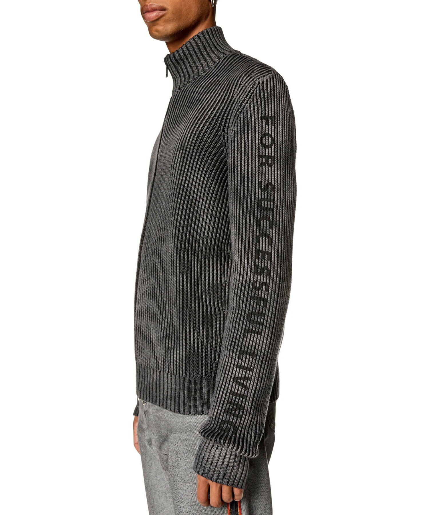 DIESEL メンズ ニット カーディガン レギュラーフィット
